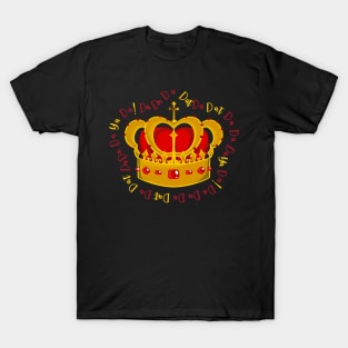 king george iii da da da dat da T-Shirt